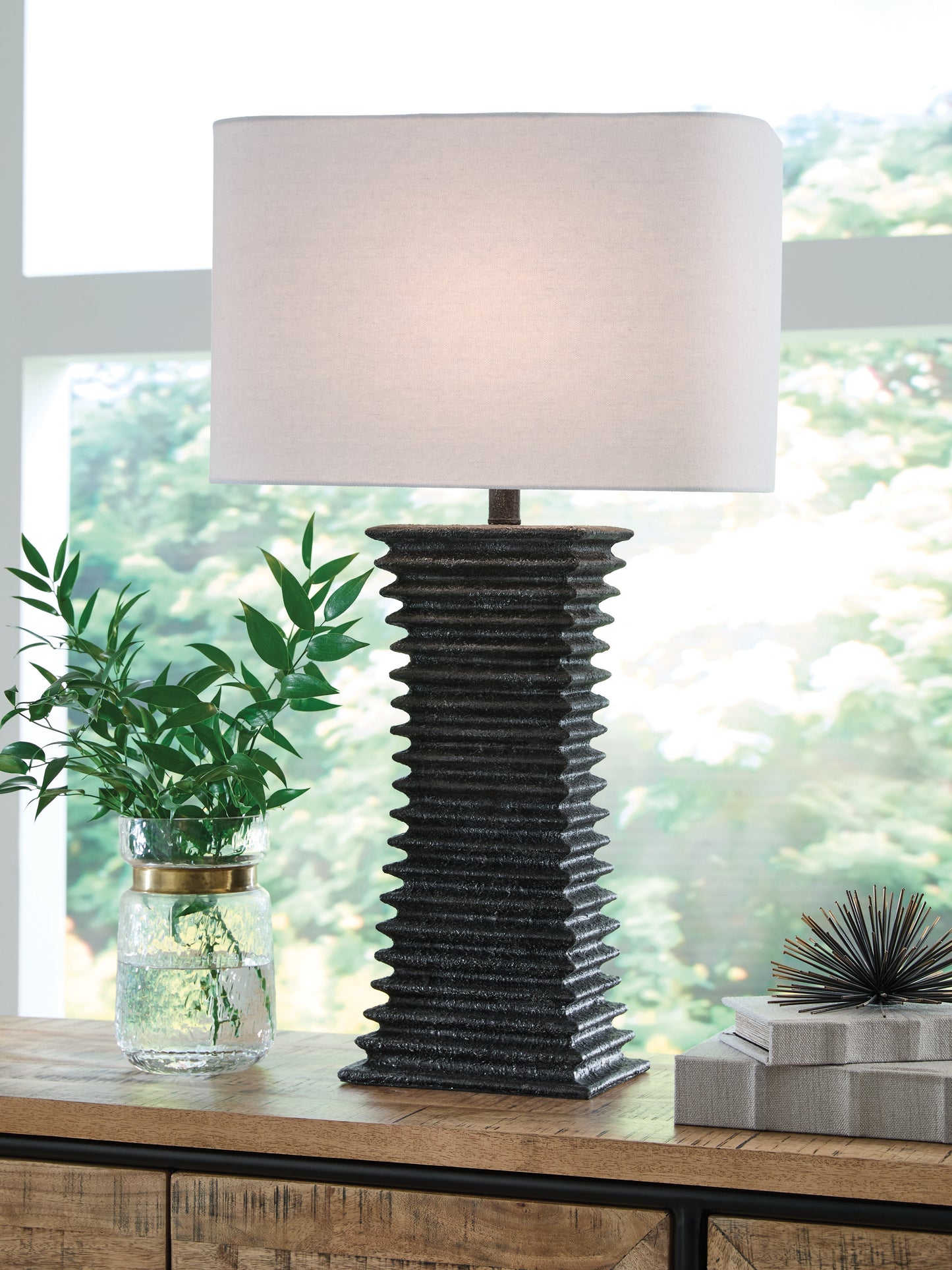 The Furniture Outlets - Ashley Furniture - Golzar Lighting - Poly Table Lamp (1/CN) - L236094