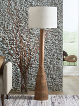 Wood Floor Lamp (1/CN)
