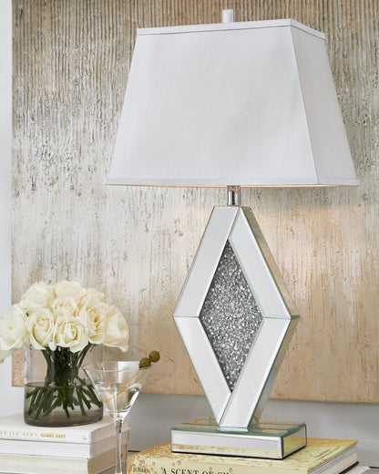 The Furniture Outlets - Ashley Furniture - Prunella Lighting - Table Lamp (Set of 2) / Silver Finish - L429034X2