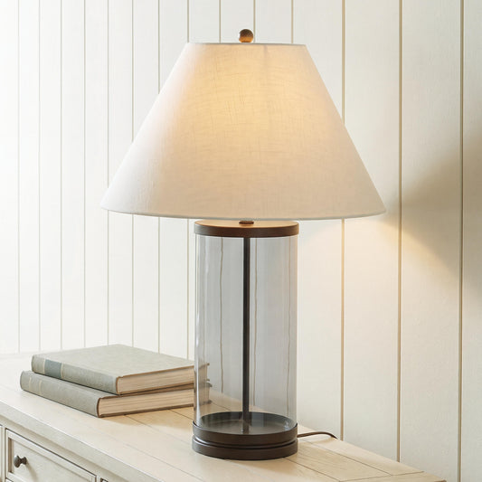 The Furniture Outlets - Ashley Furniture - Junrow Lighting - Glass Table Lamp (1/CN) - L430964