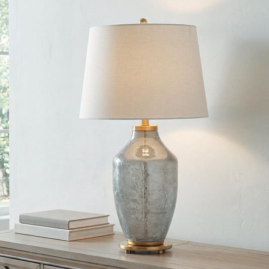 The Furniture Outlets - Ashley Furniture - Abbriel Lighting - Glass Table Lamp (1/CN) - L430974