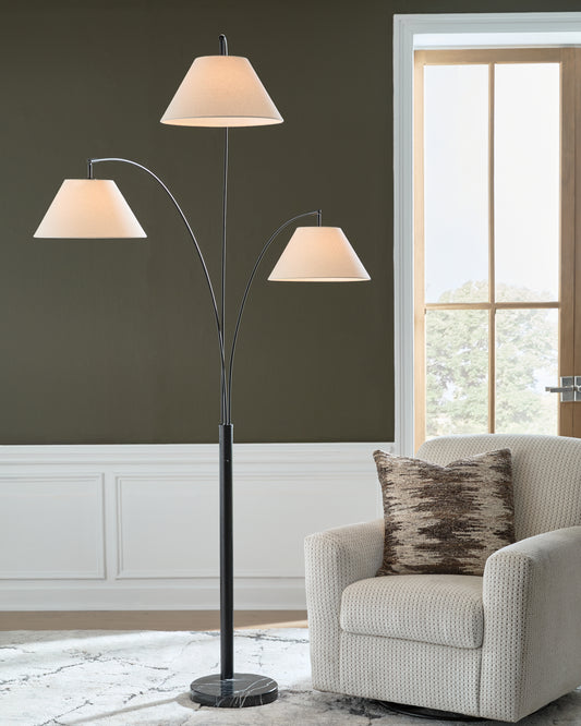 The Furniture Outlets - Ashley Furniture - Gibbswellner Lighting - Metal Arc Lamp (1/CN) - L725159