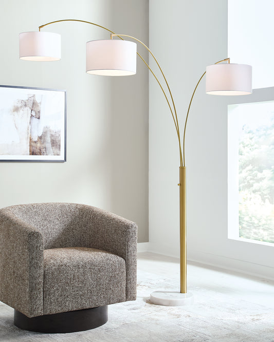 The Furniture Outlets - Ashley Furniture - Valo Lighting - Metal Arc Lamp (1/CN) - L725169