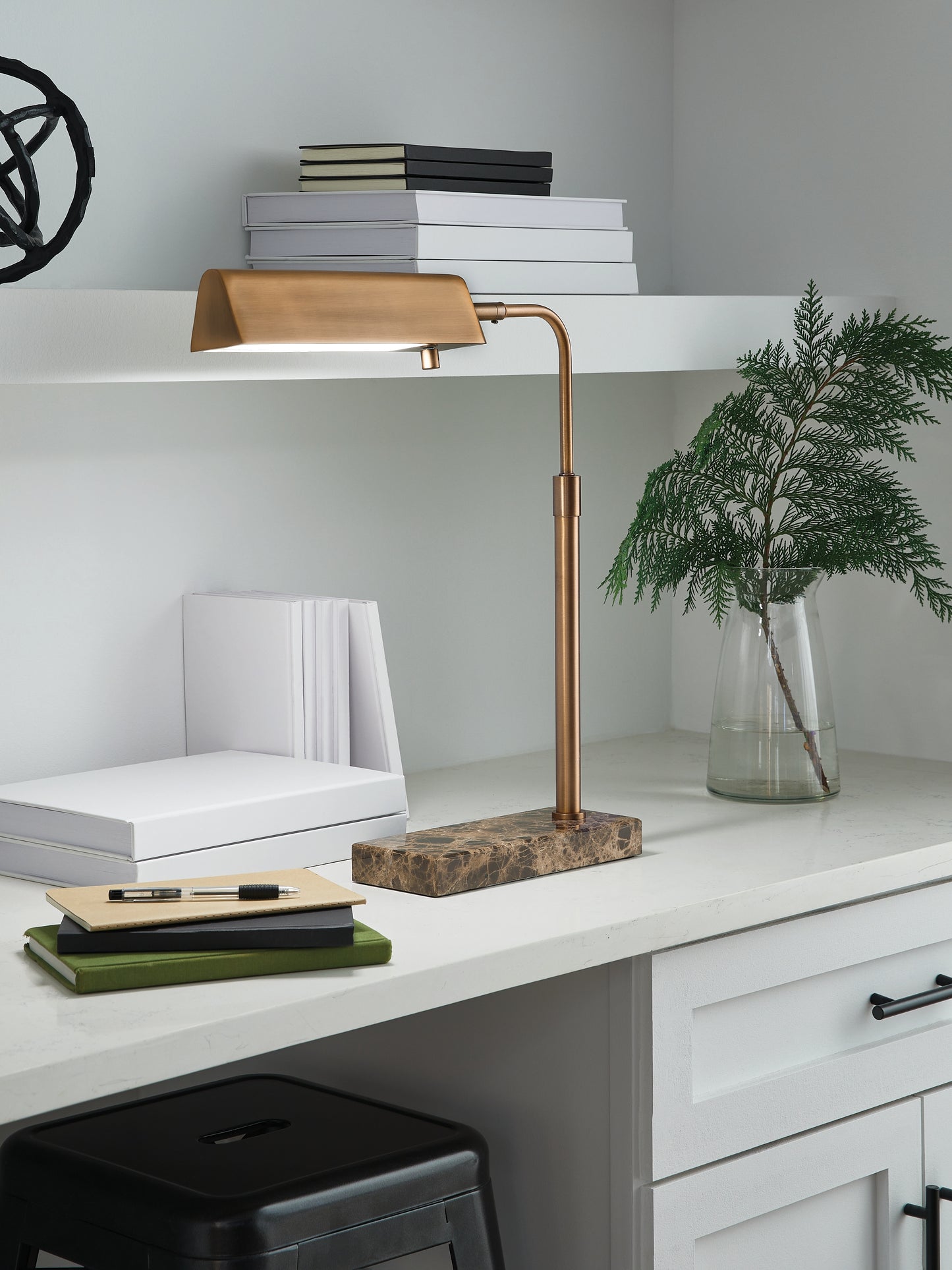 The Furniture Outlets - Ashley Furniture - Yafe Lighting - Metal Desk Lamp (1/CN) - L734412