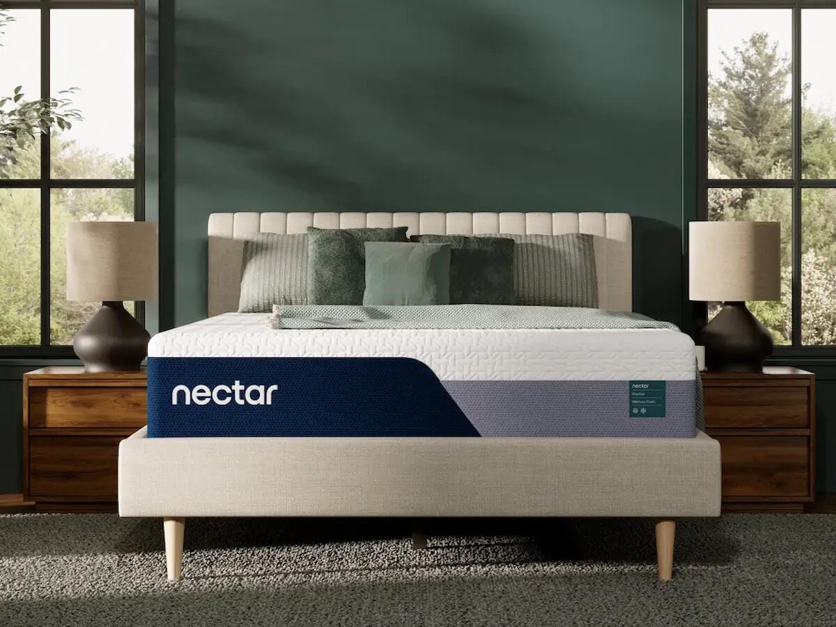 The Furniture Outlets - Ashley Furniture - Nectar Premier Memory Foam Mattresses - Queen / White - M12631