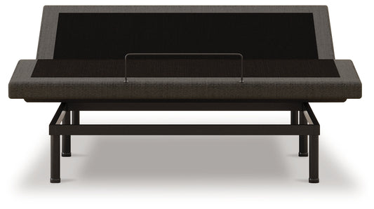 The Furniture Outlets - Ashley Furniture - Head/Foot Model - Better Queen Adjustable Base - Queen Adjustable Base / Charcoal Gray - M5X432