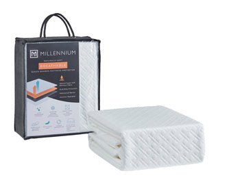 The Furniture Outlets - Ashley Furniture - Basic Protector Queen Mattress Protector (Set of 4) - QN Mattress Protector(4/CS) - M30803