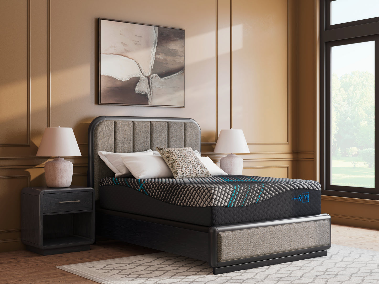 The Furniture Outlets - Ashley Furniture - Millennium 2.0 Hybrid 14 Inch Mattresses - Twin XL / Black - M31471