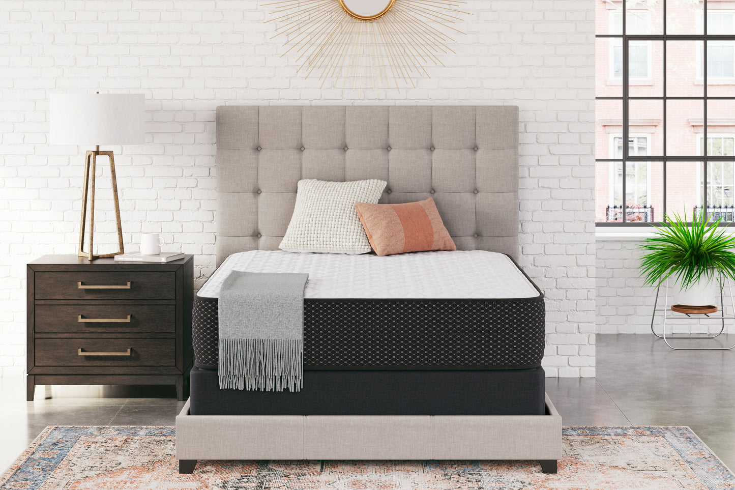 The Furniture Outlets - Ashley Furniture - Limited Edition Firm Mattresses - Queen / White - M41031