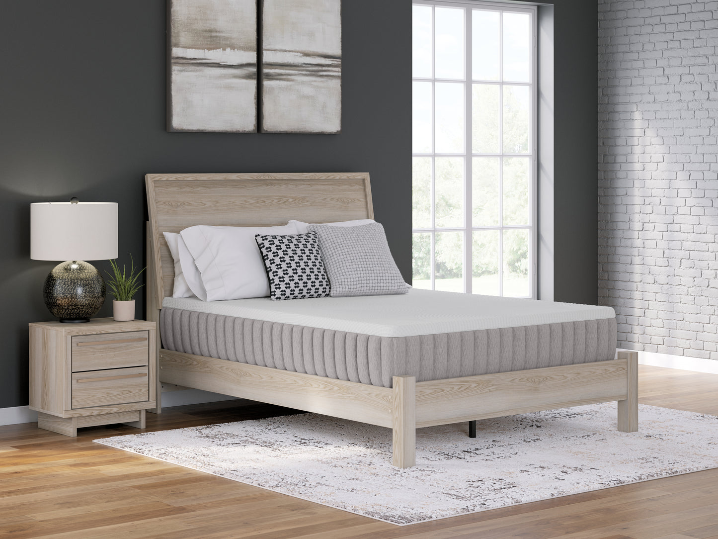 The Furniture Outlets - Ashley Furniture - Terra Sleep Medium Mattresses - King / White - M52341