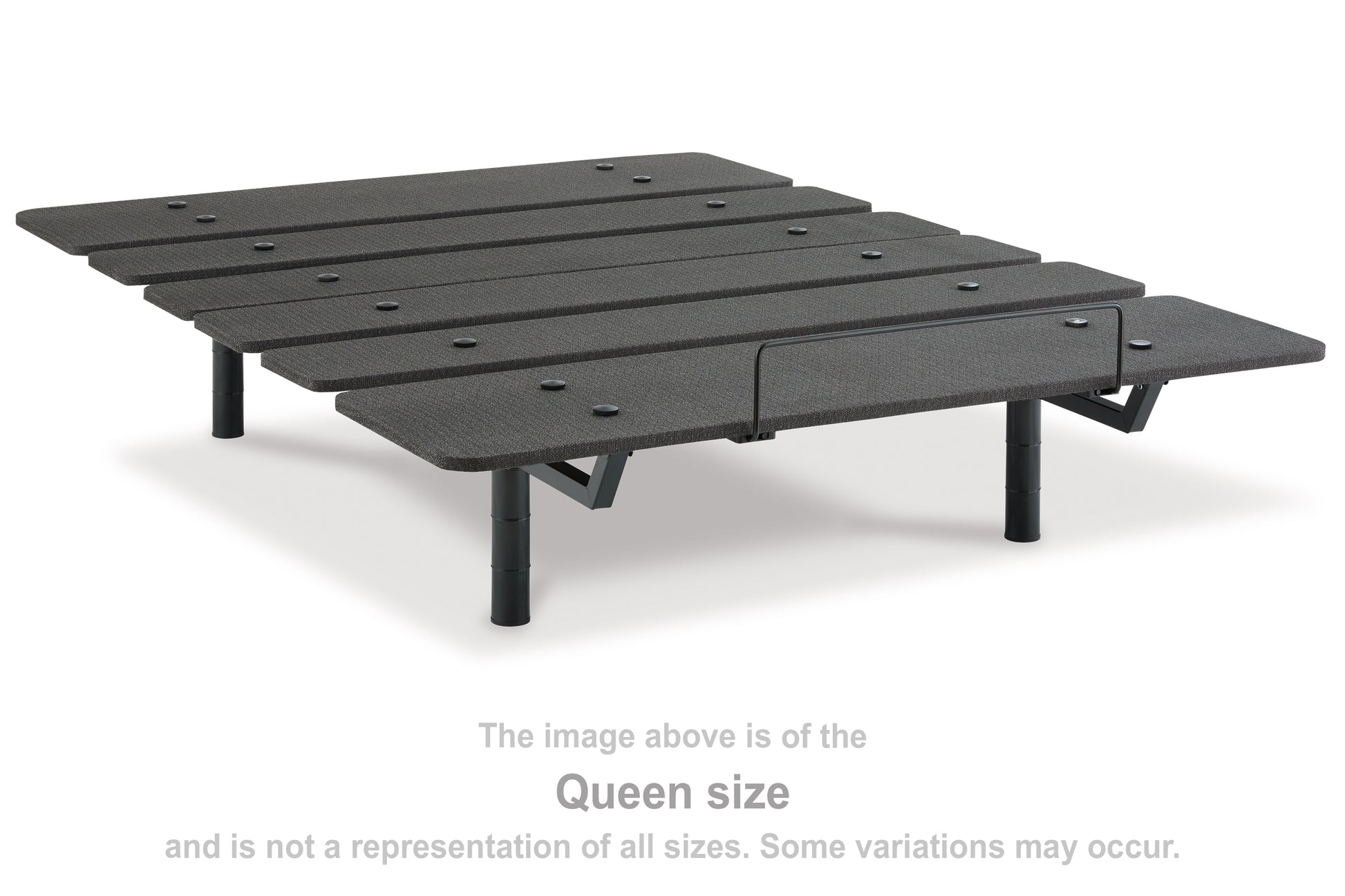 The Furniture Outlets - Ashley Furniture - Cosmic Power Base King Adjustable Base - King Adjustable Base / Black - M8X242