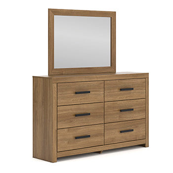 The Furniture Outlets - Ashley Furniture - Broachmyn Bedroom - Bedroom Mirror / Auburn - PCB1116-36