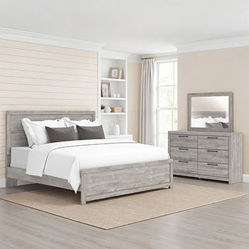 The Furniture Outlets - Ashley Furniture - Broachmyn Bedroom - Bedroom Mirror / Gray - PCB1120-36