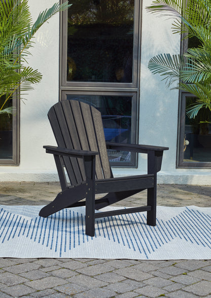 The Furniture Outlets - Ashley Furniture - Sundown Treasure Outdoor - Adirondack Chair / Black - P008-898