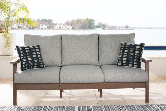 The Furniture Outlets - Ashley Furniture - Emmeline Outdoor - Adirondack Chair / Brown - P420-898