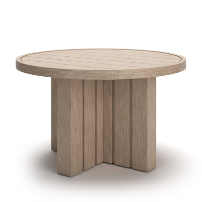 The Furniture Outlets - Ashley Furniture - Thunder Trails Outdoor - Round Dining Table - PCP612-615