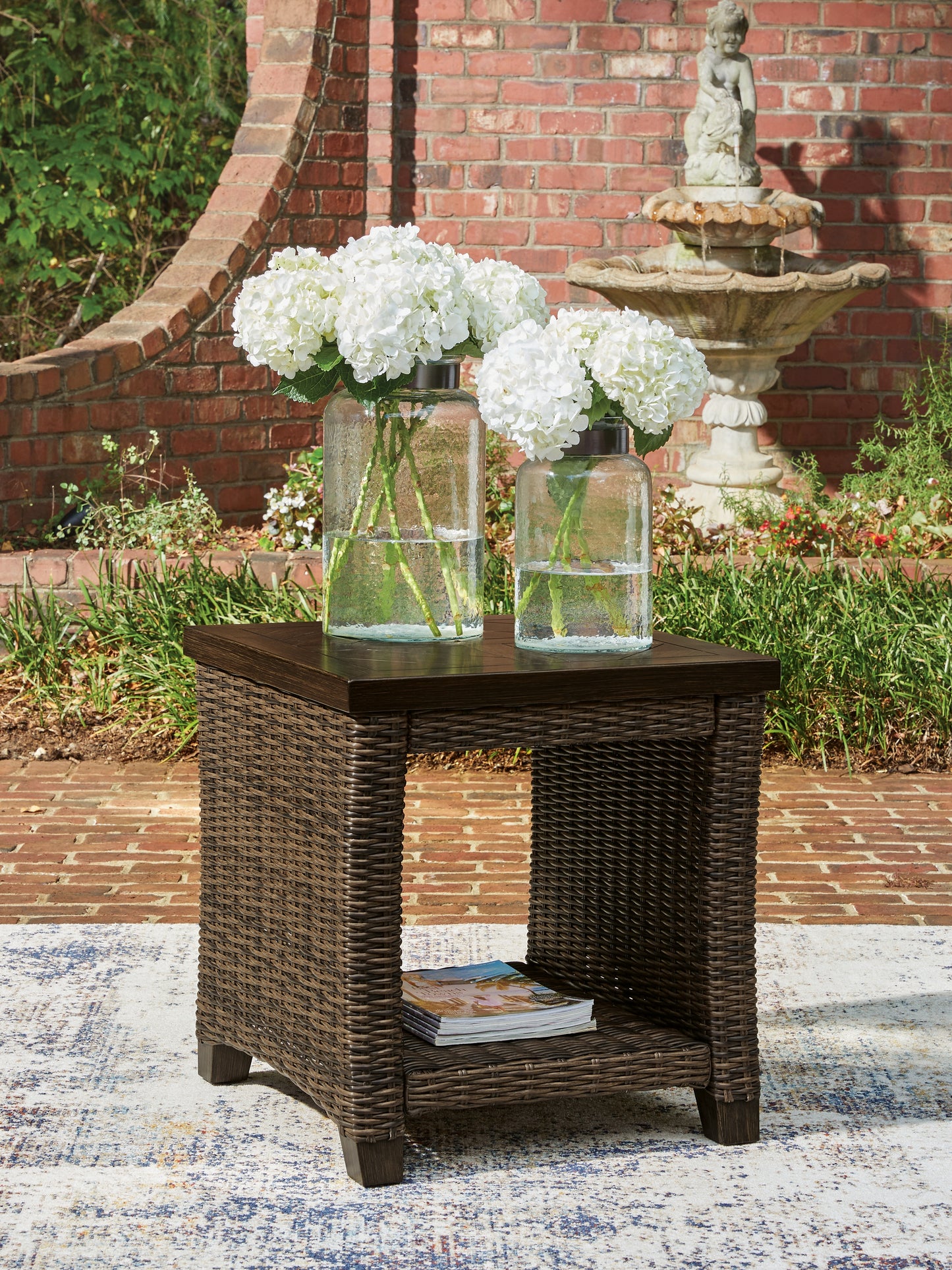 The Furniture Outlets - Ashley Furniture - Monterey Point Outdoor - Square End Table - PCP760-702