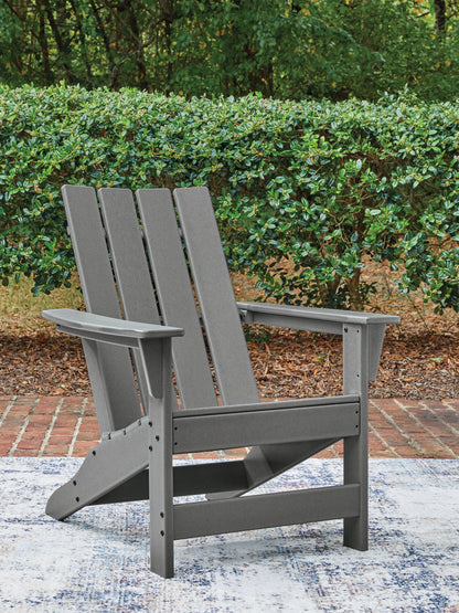 The Furniture Outlets - Ashley Furniture - Cove Beach Outdoor - Adirondack Chair / Gray - PCP803-898