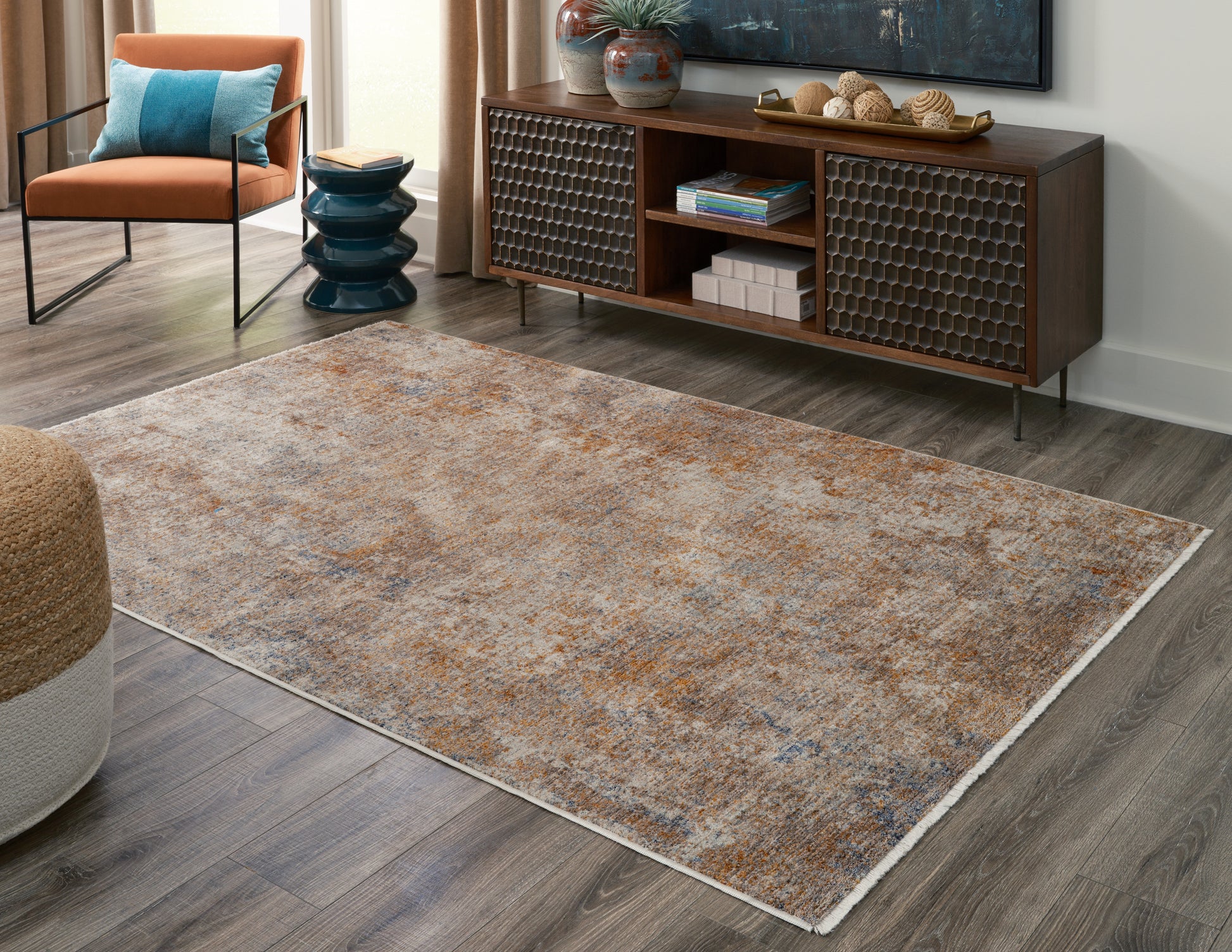 The Furniture Outlets - Ashley Furniture - Mauville Rug - 7'10" x 10'4" Rug / Multi - R405331