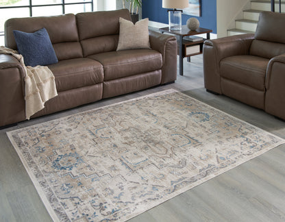 The Furniture Outlets - Ashley Furniture - Barkham Rug - 7'10" x 10' Washable Rug / Multi - R405551