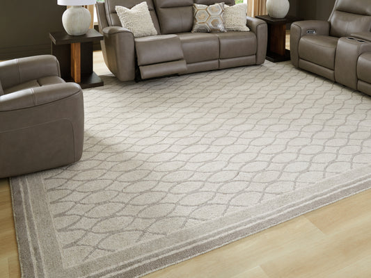 The Furniture Outlets - Ashley Furniture - Wimney Rug - Extra Large Rug / Gray - R407280