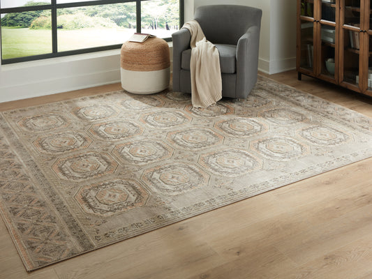 The Furniture Outlets - Ashley Furniture - Bachby Rug - 7'10" x 10' Area Rug / Multi - R407681