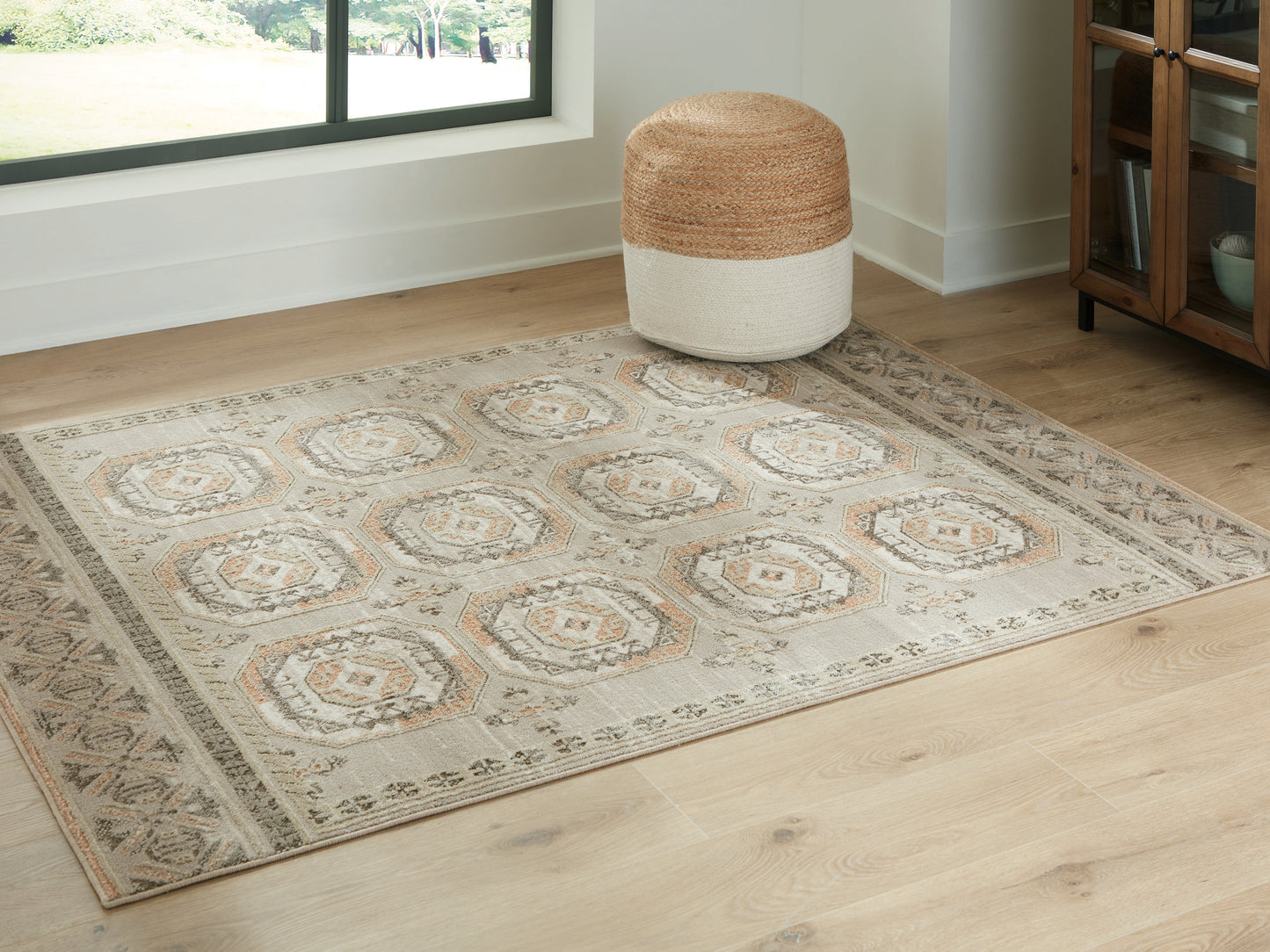 The Furniture Outlets - Ashley Furniture - Bachby Rug - 5'3" x 7' Area Rug / Multi - R407682
