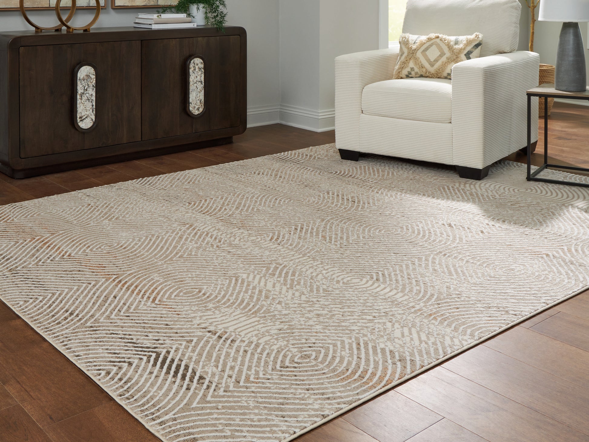 The Furniture Outlets - Ashley Furniture - Bachus Rug - 5'3" x 7' Area Rug / Multi - R407752