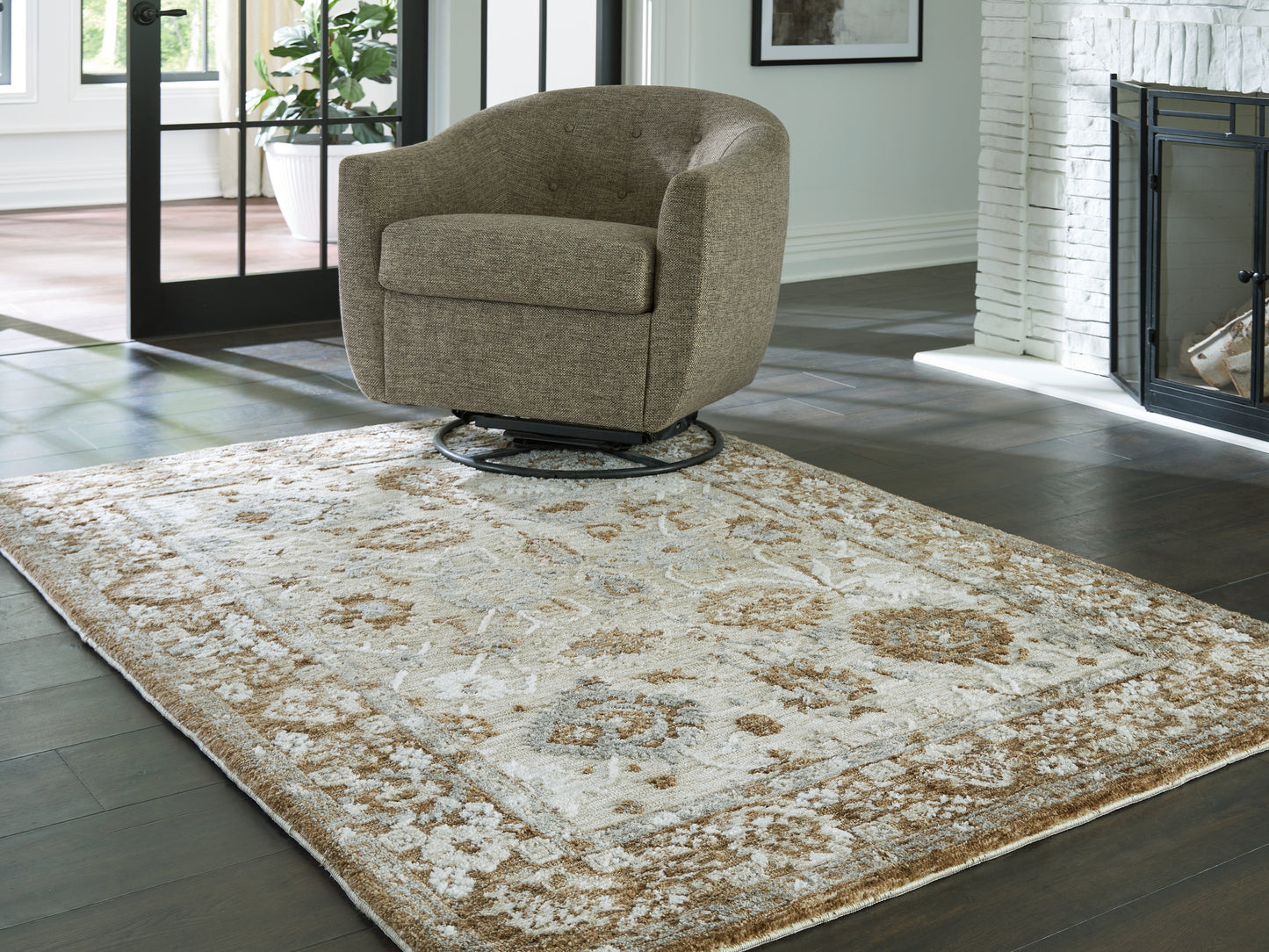 The Furniture Outlets - Ashley Furniture - Ainswick Rug - Memory Foam Medium Rug - R407882
