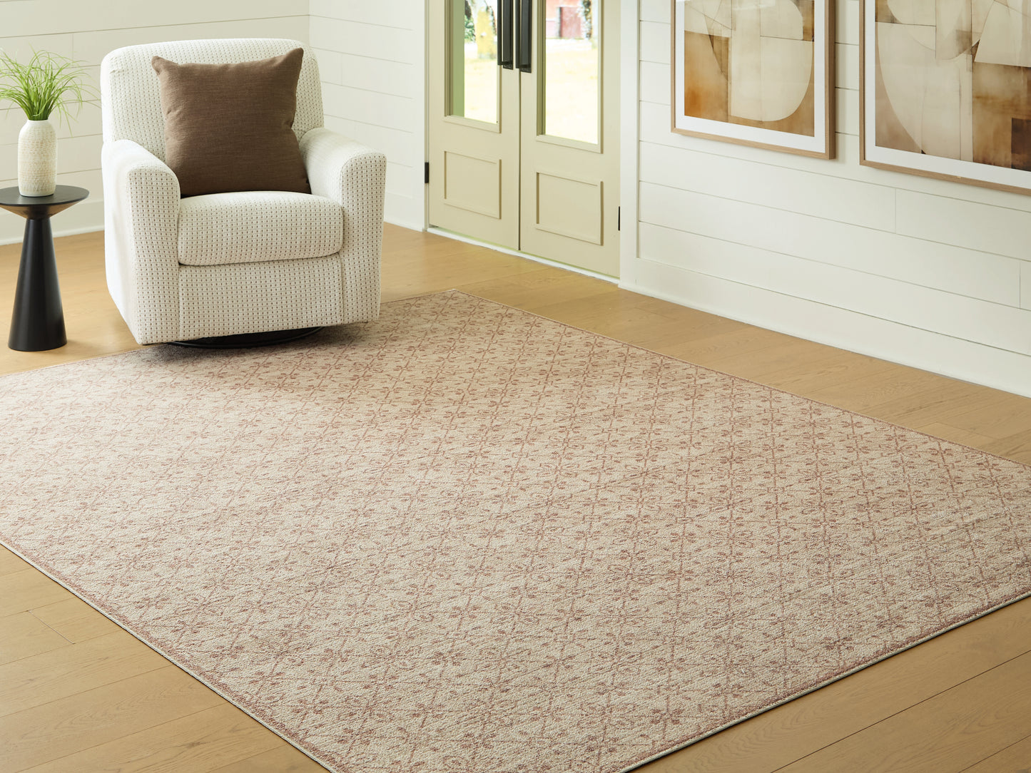 The Furniture Outlets - Ashley Furniture - Lyamford Rug - Large Rug / Beige/Gray/Brown - R408501