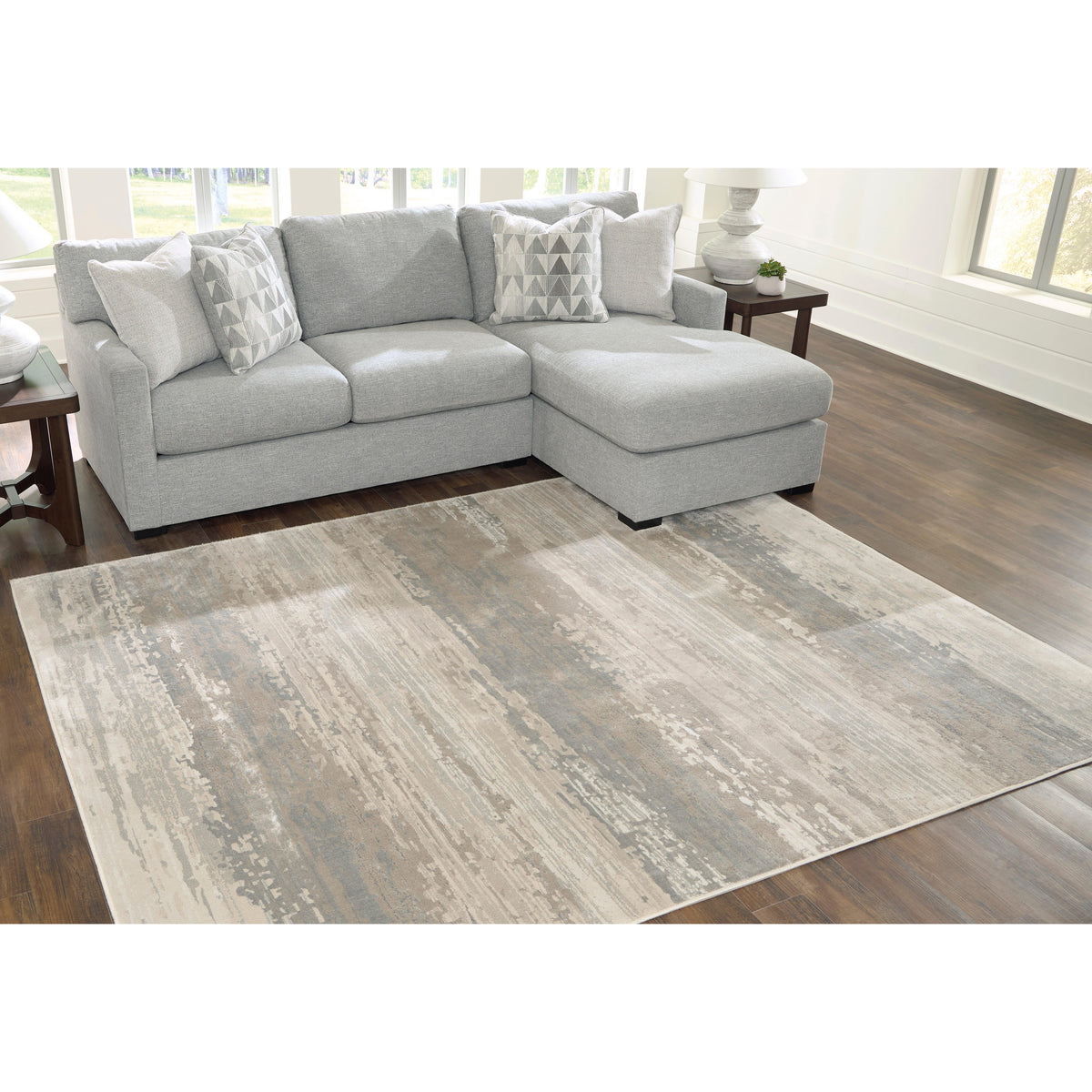 The Furniture Outlets - Ashley Furniture - Loomville Rug - Extra Large Rug - R408640