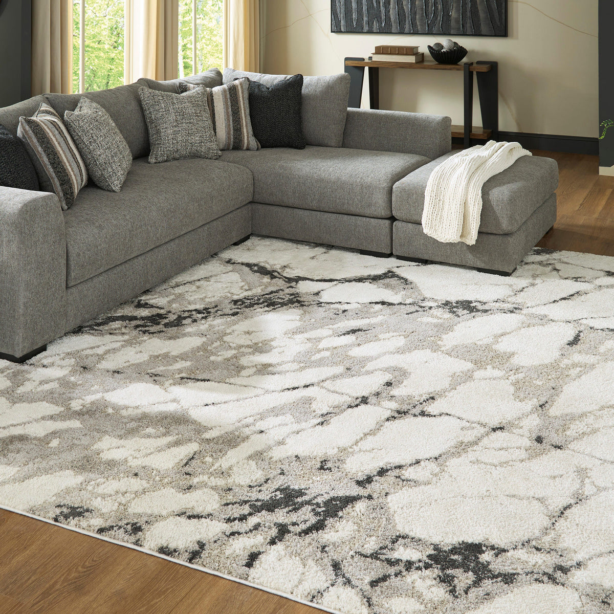 The Furniture Outlets - Ashley Furniture - Worthbrook Rug - Large Rug - R408721