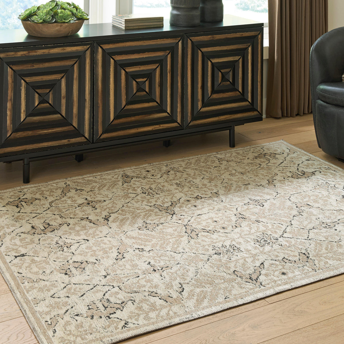 The Furniture Outlets - Ashley Furniture - Audville Rug - Medium Rug - R408842
