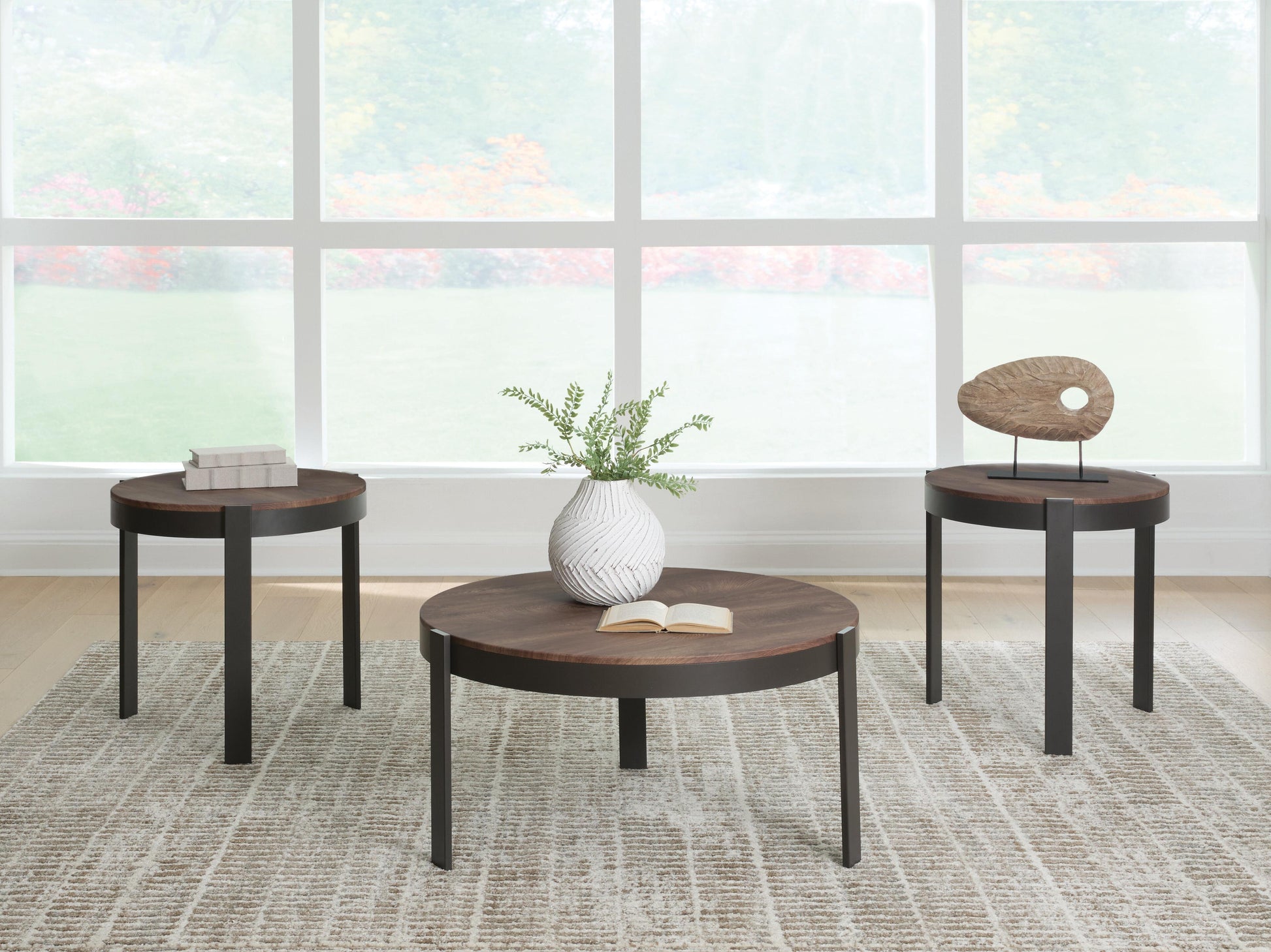The Furniture Outlets - Ashley Furniture - Horizon Hills Table (Set of 3) - Occasional Table Set (3/CN) - T186-13