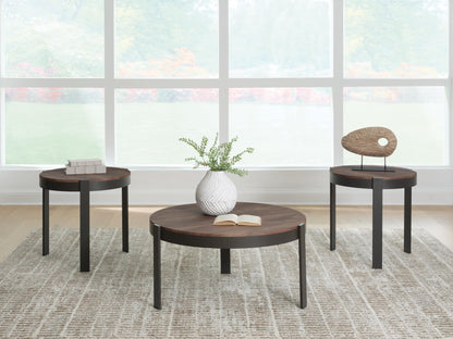 The Furniture Outlets - Ashley Furniture - Horizon Hills Table (Set of 3) - Occasional Table Set (3/CN) - T186-13