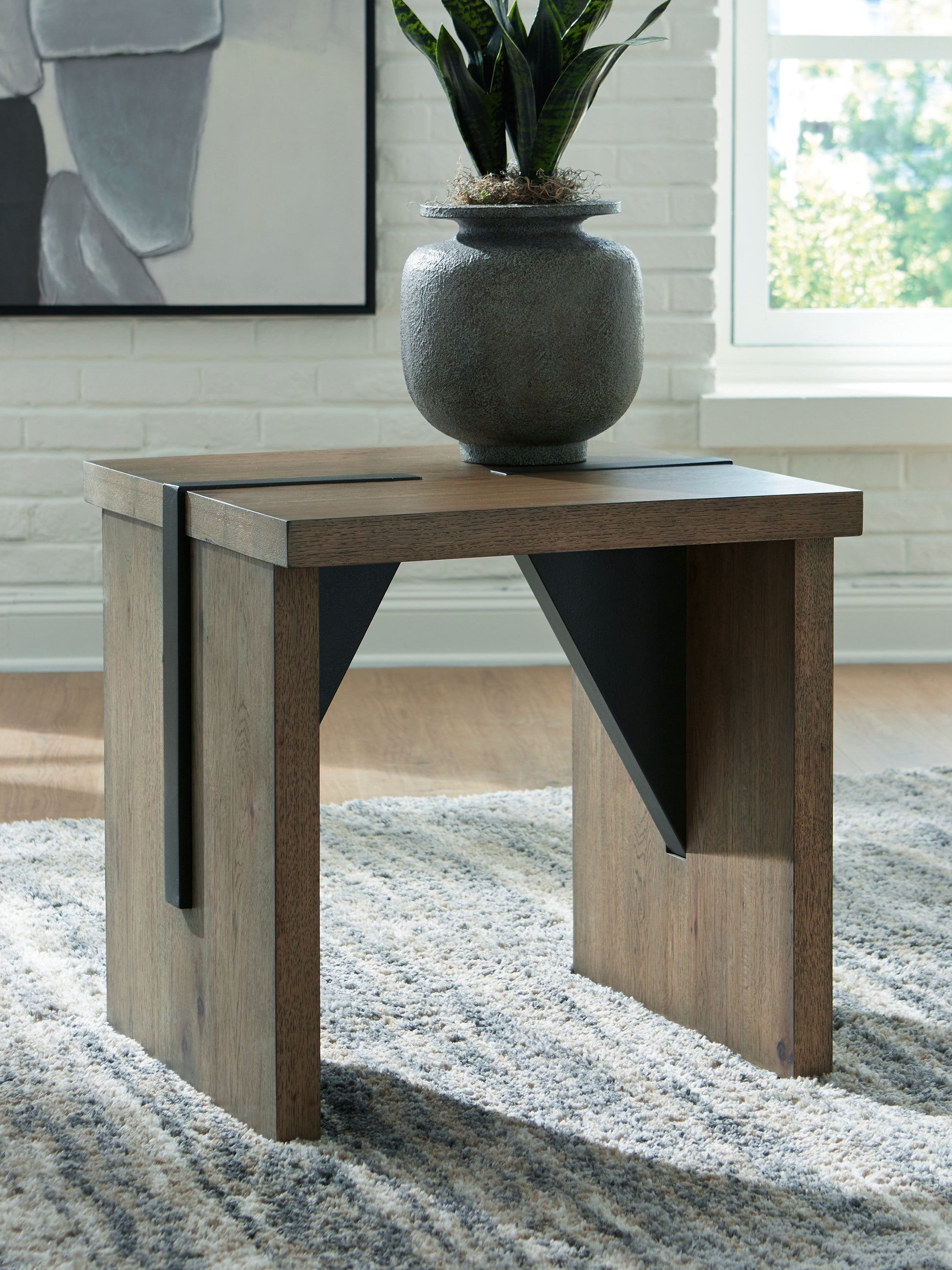The Furniture Outlets - Ashley Furniture - Kandinew End Table - Square End Table - T554-2