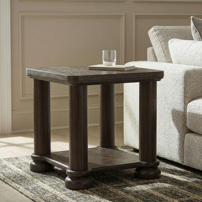 The Furniture Outlets - Ashley Furniture - Bannette End Table - Square End Table - T605-2