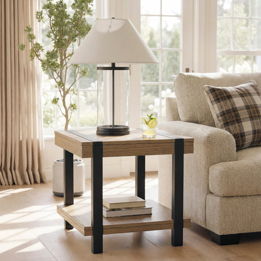 The Furniture Outlets - Ashley Furniture - Jorannti End Table - Square End Table - T631-2
