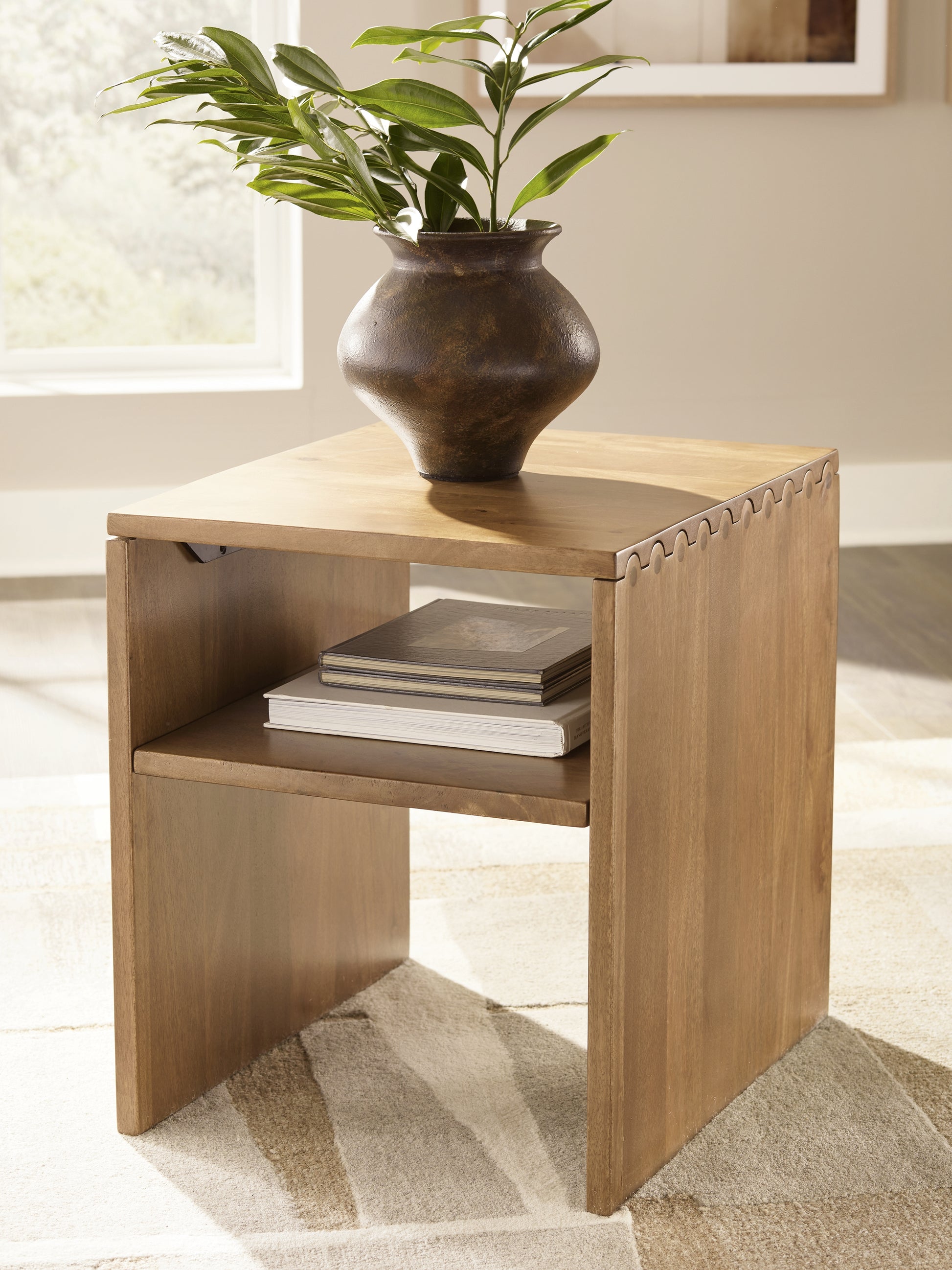 The Furniture Outlets - Ashley Furniture - Ella Grove End Table - Rectangular End Table - T639-3