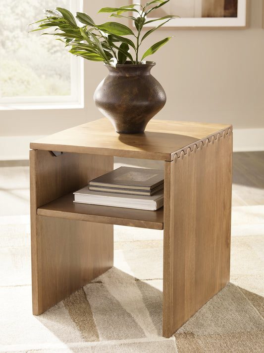 The Furniture Outlets - Ashley Furniture - Ella Grove End Table - Rectangular End Table - T639-3