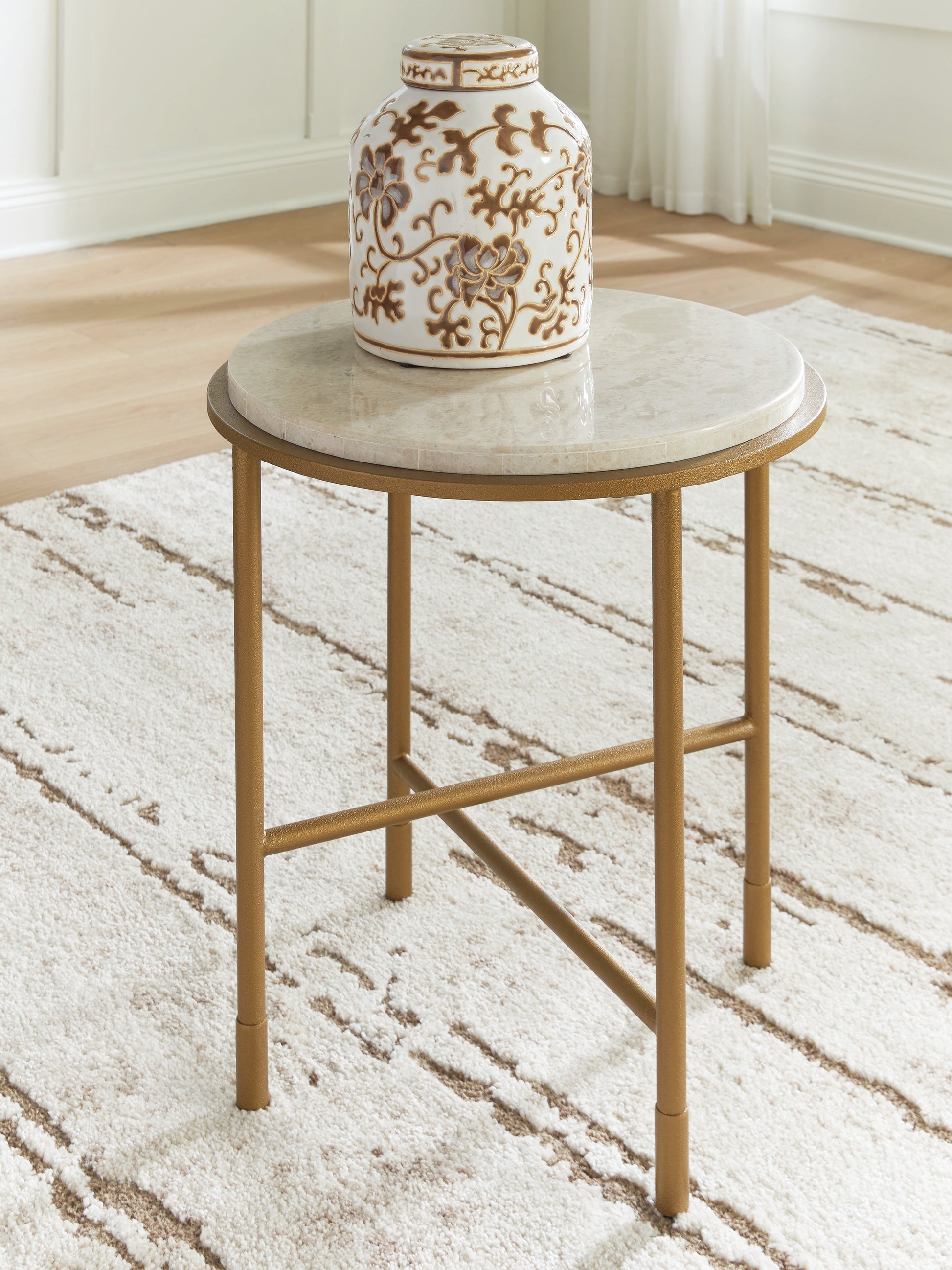 The Furniture Outlets - Ashley Furniture - Alben End Table - Round End Table - T643-6