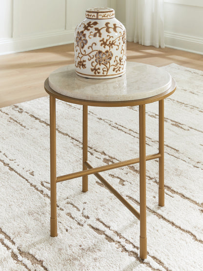 The Furniture Outlets - Ashley Furniture - Alben End Table - Round End Table - T643-6