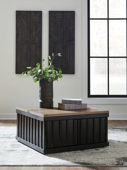 The Furniture Outlets - Ashley Furniture - Rylandyn Lift-Top Coffee Table - Lift Top Cocktail Table - T721-00