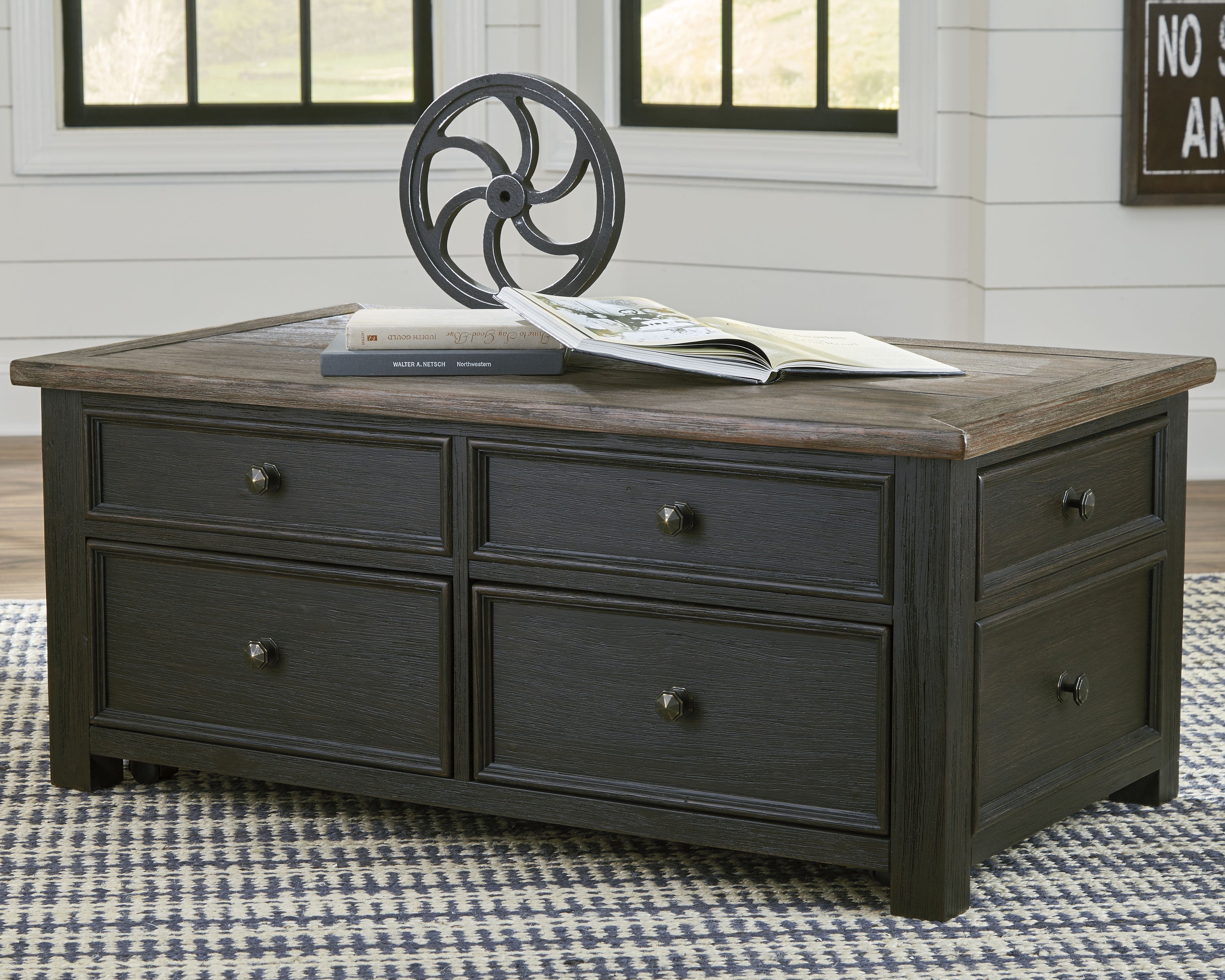 Ashley Furniture Tyler Creek Coffee Table - Thumbnail 2