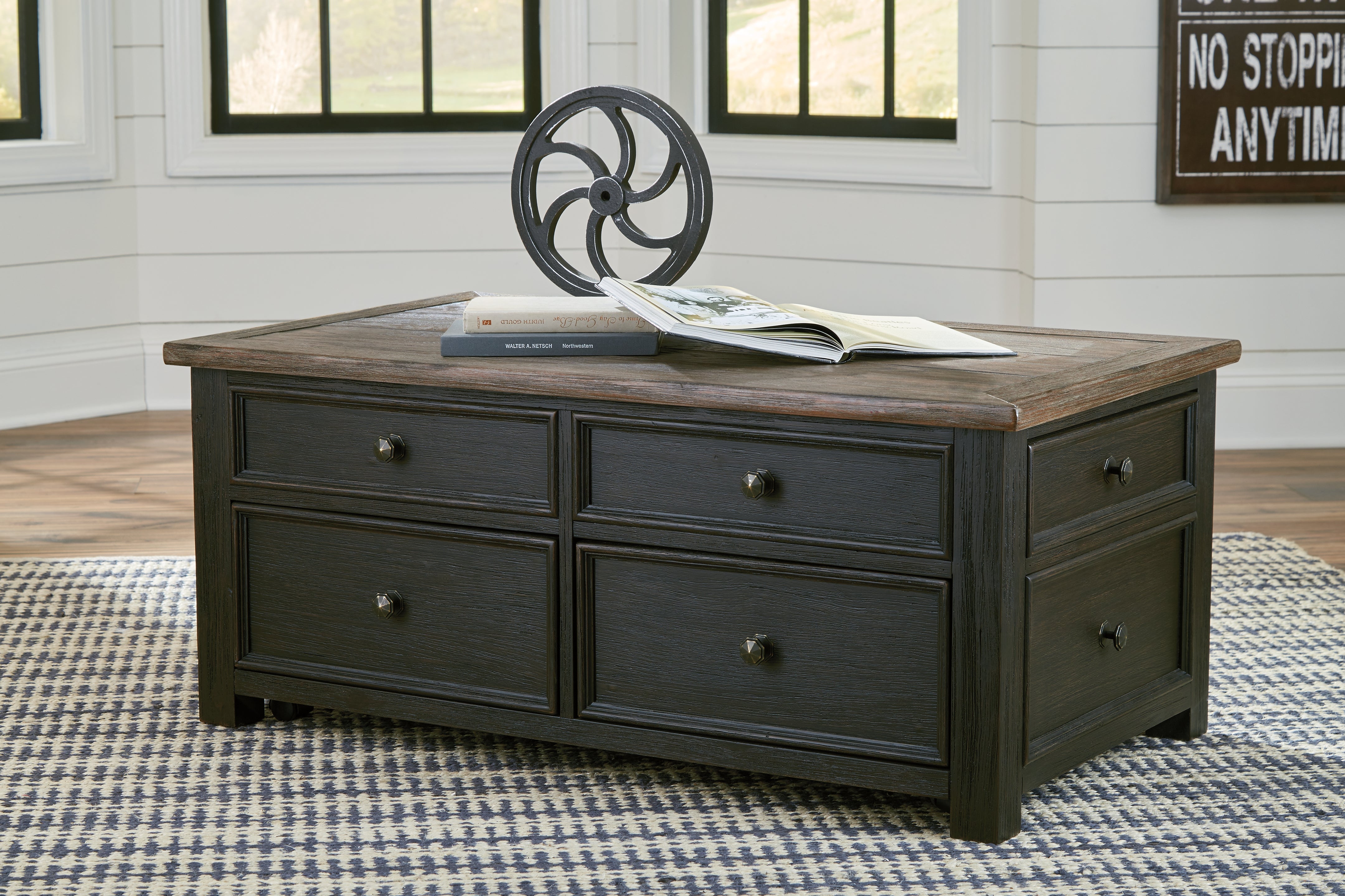 Ashley Furniture Tyler Creek Coffee Table - Thumbnail 4
