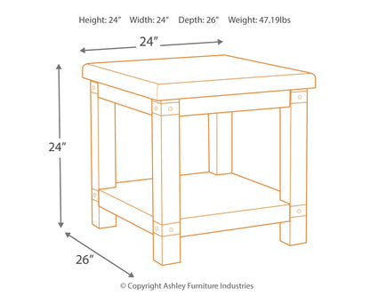 Carynhurst End Table