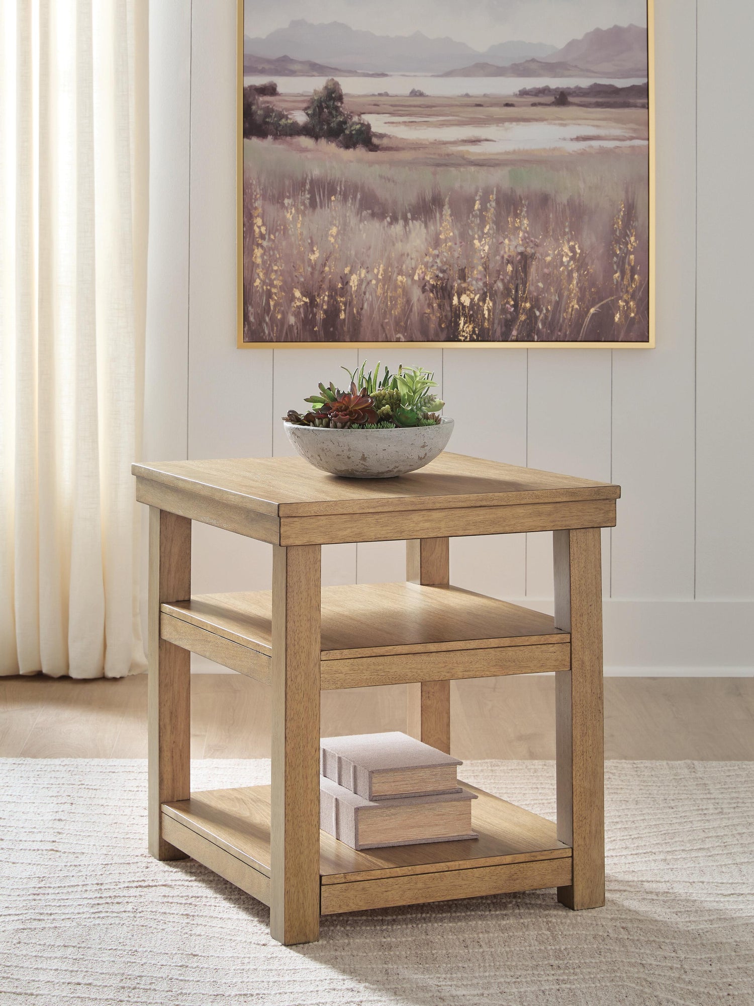 The Furniture Outlets - Ashley Furniture - Wittenmyer End Table - Rectangular End Table - T794-3