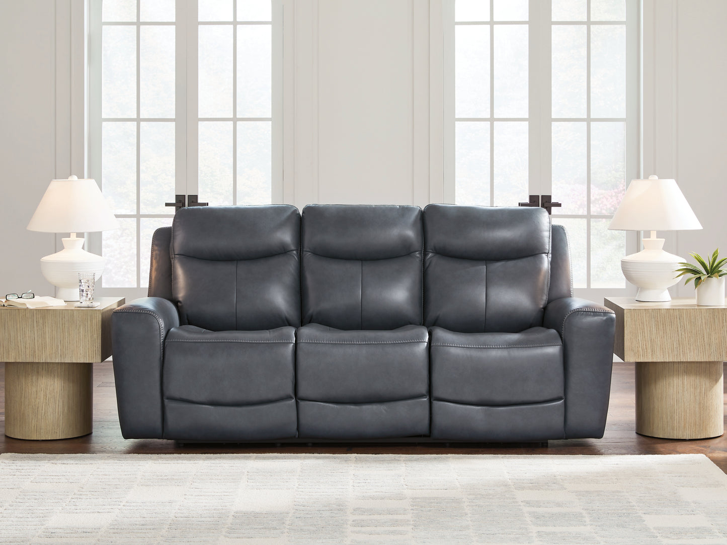The Furniture Outlets - Ashley Furniture - Next Move Living Room - PWR REC Sofa with ADJ Headrest / Admiral - PCU1210015