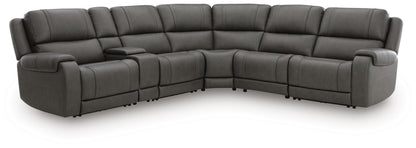 The Furniture Outlets - Ashley Furniture - 5Z - Pittson Sectional - 6-Piece Power Reclining Sectional - PCU12600S8