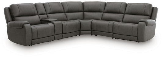 The Furniture Outlets - Ashley Furniture - 5Z - Pittson Sectional - 6-Piece Power Reclining Sectional - PCU12600S12